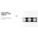 Spoturi incastrabile spatii comerciale - Spot LED incastrabil COLIN-3 White recessed 72-108W 2700K 56°