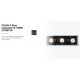 Spoturi incastrabile spatii comerciale - Spot LED incastrabil COLIN-3 Grey recessed 72-108W 2700K 56°