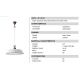 Pendule, Lustre suspendate - Lustra rustica Anita 42cm
