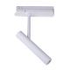 Spoturi, Proiectoare pe sina - Spot LED directionabil pentru sina trifazata MAXLIGHT, PISTOL alb