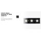 Spoturi incastrabile spatii comerciale - Spot LED incastrabil COLIN-3 Black recessed 72-108W 3000K 56°