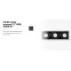 Spoturi incastrabile spatii comerciale - Spot LED incastrabil COLIN-3 Grey recessed 72-108W 3000K 56°