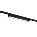 Modul liniar LED pentru sina trifazata MAXLIGHT, LINEAR TRACK BLACK