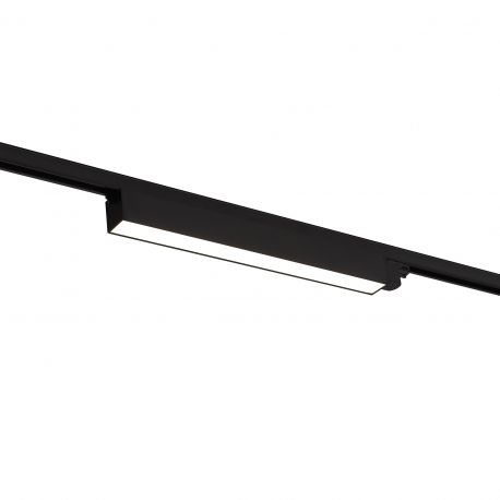 Spoturi, Proiectoare pe sina - Modul liniar LED pentru sina trifazata MAXLIGHT, LINEAR TRACK BLACK