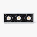 Spot LED incastrabil MINI COLIN-3 Grey recessed 54-75W 2700K 20°