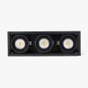 Spot LED incastrabil MINI COLIN-3 Black recessed 54-75W 2700K 56°