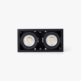 Spoturi incastrabile spatii comerciale - Spot LED incastrabil MINI COLIN-2 Black recessed CRI95 36-50W 2700K 20°