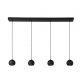 Pendule, Lustre suspendate - Lustra cu 4 pendule design modern Eindhoven