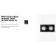 Spoturi incastrabile spatii comerciale - Spot LED incastrabil MINI COLIN-2 Black recessed CRI95 36-50W 4000K 56°