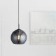 Pendule, Lustre suspendate - Pendul design modern cu abajur fumuriu AMSTERDAM