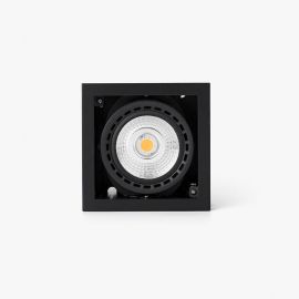 Spoturi incastrabile spatii comerciale - Spot LED incastrabil MINI COLIN-1 Black recessed CRI95 18-25W 3000K 20°