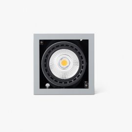 Spoturi incastrabile spatii comerciale - Spot LED incastrabil MINI COLIN-1 Grey recessed CRI95 18-25W 3000K 20°
