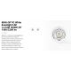 Spoturi incastrabile spatii comerciale - Spot LED incastrabil MINI-OPTIC White downlight LED 12/18W 3000K 20° 1685/2260 lm