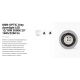 Spoturi incastrabile spatii comerciale - Spot LED incastrabil MINI-OPTIC Grey downlight LED 12/18W 3000K 20° 1685/2260 lm