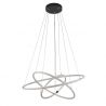 Pendul, Lustra suspendata cu 3 inele, design modern LED, Revolve