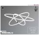 Candelabre, Lustre - Pendul, Lustra suspendata cu 3 inele, design modern LED, Revolve