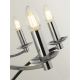 Candelabre, Lustre - Candelabru clasic cu 12 brate stil elegant Ascot crom