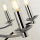 Candelabre, Lustre - Candelabru clasic cu 8 brate stil elegant Ascot crom