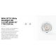 Spoturi incastrabile spatii comerciale - Spot LED incastrabil MINI-OPTIC White downlight LED 12/18W 4000K 20° 1750/2350 lm