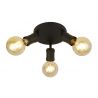Lustra aplicata design vintage cu 3 spoturi directionabile Dance