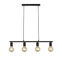 Lustra suspendata design vintage cu 4 spoturi directionabile Dance
