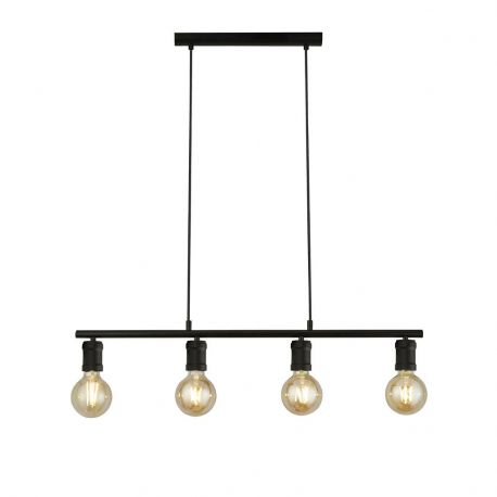 Pendule, Lustre suspendate - Lustra suspendata design vintage cu 4 spoturi directionabile Dance