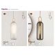 Pendule, Lustre suspendate - Lustra, Pendul design modern Pipette