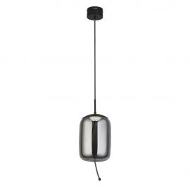 Lustra, Pendul LED design modern minimalist Lisbon fumuriu