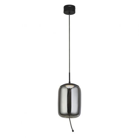 Pendule, Lustre suspendate - Lustra, Pendul LED design modern minimalist Lisbon fumuriu