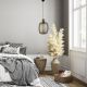 Pendule, Lustre suspendate - Lustra, Pendul design modern minimalist Barrel fumuriu