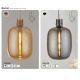 Pendule, Lustre suspendate - Lustra, Pendul design modern minimalist Barrel chihlimbar