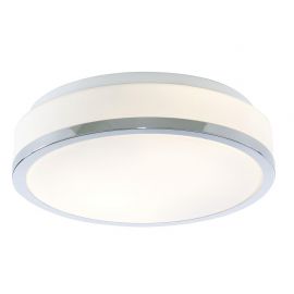 Iluminat pentru baie - Plafoniera baie cu protectie IP44 Cheese 29cm, crom
