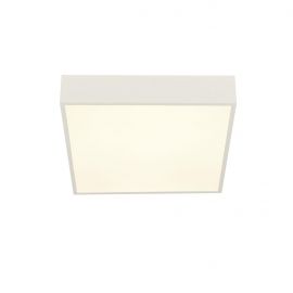 Plafoniera LED baie cu protectie IP44 Zeus 30x30cm, alb