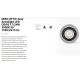 Spoturi incastrabile spatii comerciale - Spot LED incastrabil MINI-OPTIC Grey downlight LED CRI95 17/24W 3000K 56° 1920/2615 lm