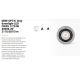 Spoturi incastrabile spatii comerciale - Spot LED incastrabil MINI-OPTIC Grey downlight LED CRI95 17/24W 4000K 20° 2110/2875 lm