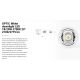 Spoturi incastrabile spatii comerciale - Spot LED incastrabil OPTIC White downlight LED 18/25W 2700K 20° 2100/2775 lm