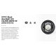 Spoturi incastrabile spatii comerciale - Spot LED incastrabil OPTIC Black downlight LED 18/25W 4000K 56° 2350/3105 lm