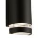 Aplice - Aplica perete exterior IP44 Up and Down Sheffield negru