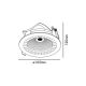Spoturi incastrabile spatii comerciale - Spot LED incastrabil OPTIC White downlight LED CRI95 24/36W 3000K 20° 2615/3700 lm