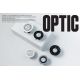 Spoturi incastrabile spatii comerciale - Spot LED incastrabil OPTIC White downlight LED CRI95 24/36W 3000K 20° 2615/3700 lm