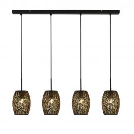 Pendule, Lustre suspendate - Lustra cu 3 pendule design modern Laser Cut Metal