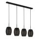Pendule, Lustre suspendate - Lustra cu 3 pendule design modern Laser Cut Metal