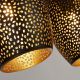 Pendule, Lustre suspendate - Lustra cu 3 pendule design modern Laser Cut Metal