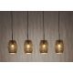 Pendule, Lustre suspendate - Lustra cu 3 pendule design modern Laser Cut Metal