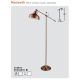 Lampadare - Lampa de podea design industrial cu brat directionabil Macbeth