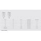 Spoturi incastrabile spatii comerciale - Spot LED incastrabil OPTIC White downlight LED CRI95 24/36W 4000K 56° 2875/4070 lm