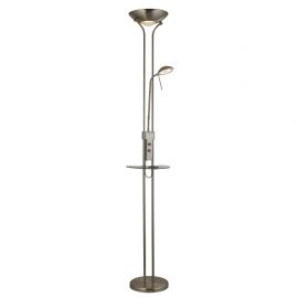 Lampadare - Lampadar, Lampa de podea LED cu punct de incarcare telefon Wireless