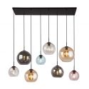 Lustra moderna suspendata design multicolor Mardi Gras II 8L