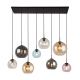 Lustra moderna suspendata design multicolor Mardi Gras II 8L