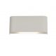 Aplice, corpuri de iluminat pentru pereti - Aplica de perete cu lumina ambientala LED Match Box alb